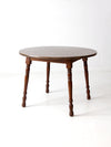 mid century Colonial style dining table