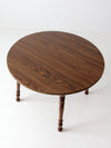 mid century Colonial style dining table