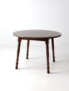 mid century Colonial style dining table