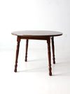 mid century Colonial style dining table