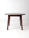 mid century Colonial style dining table