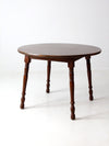 mid century Colonial style dining table