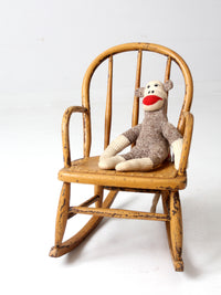 antique kid's rocking chair