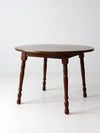 mid century Colonial style dining table