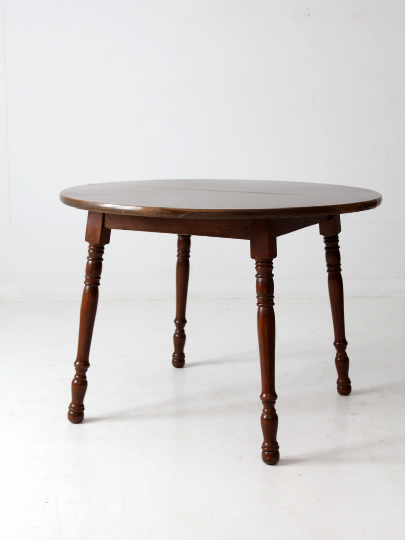 mid century Colonial style dining table