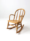 antique kid's rocking chair