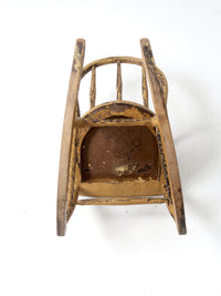 antique kid's rocking chair