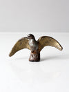 antique eagle figurine