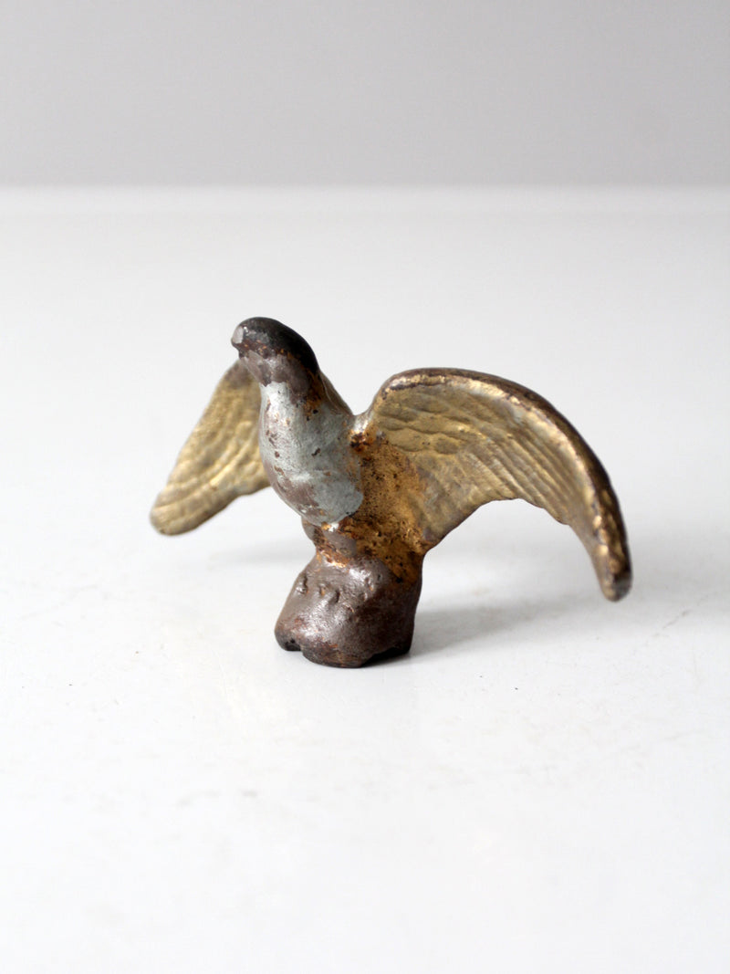 antique eagle figurine