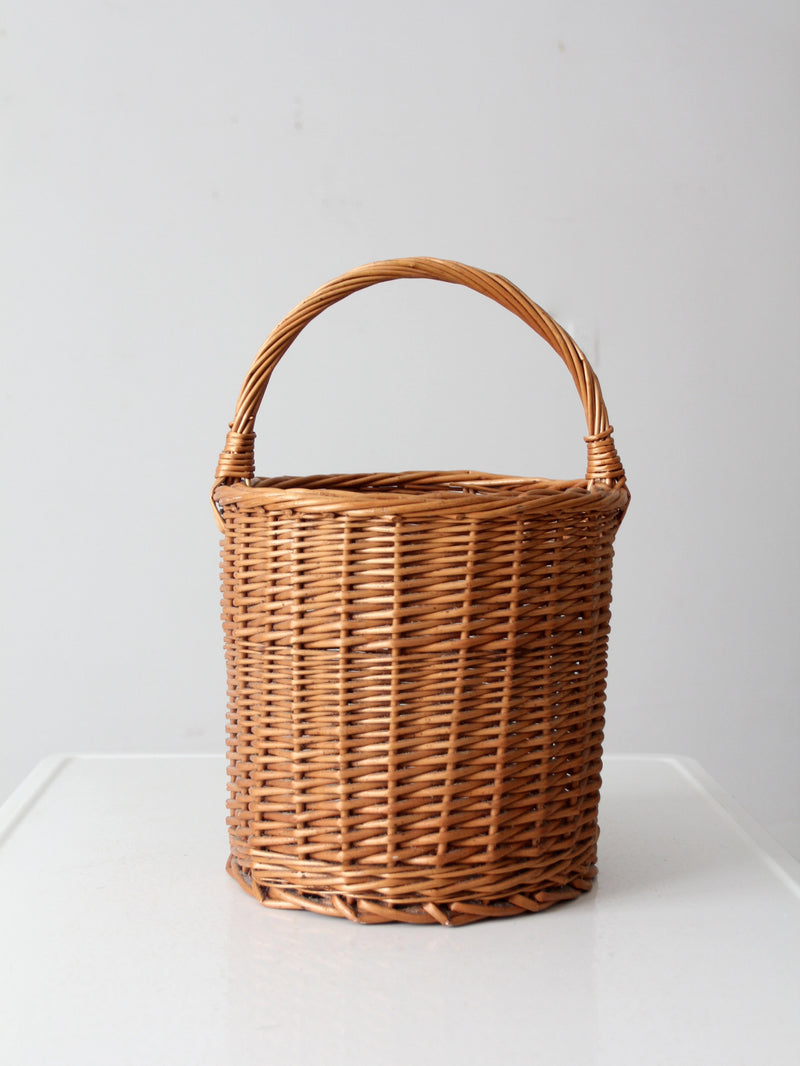 vintage wicker basket