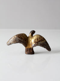 antique eagle figurine