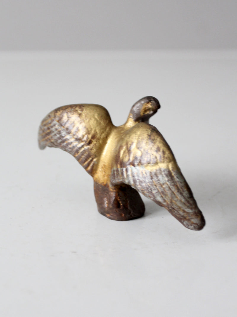antique eagle figurine
