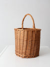 vintage wicker basket