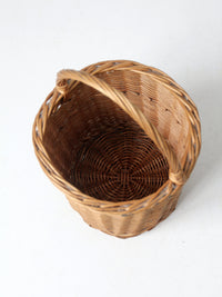 vintage wicker basket