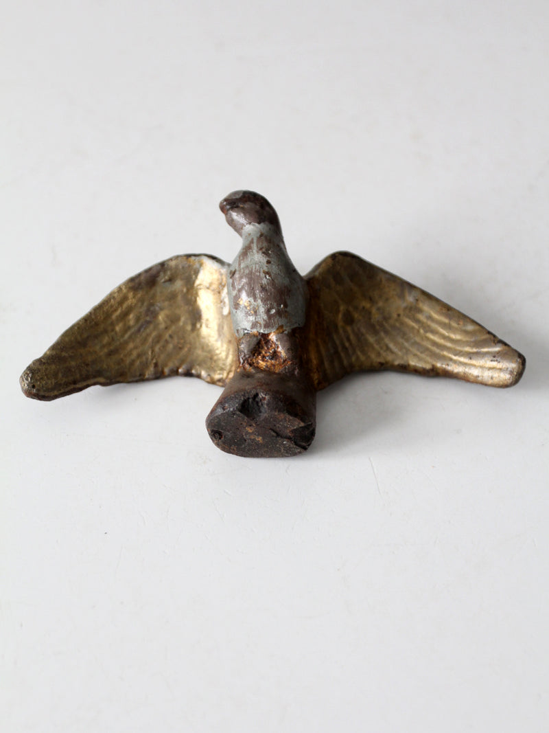 antique eagle figurine