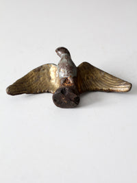 antique eagle figurine