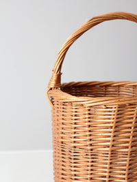 vintage wicker basket