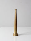 vintage brass firehose nozzle