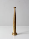 vintage brass firehose nozzle