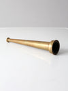 vintage brass firehose nozzle