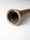 vintage brass firehose nozzle