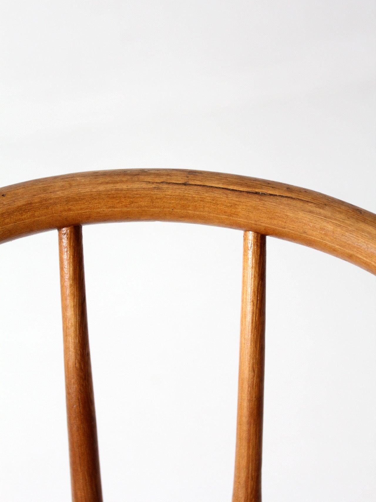 antique Windsor bow back side chair