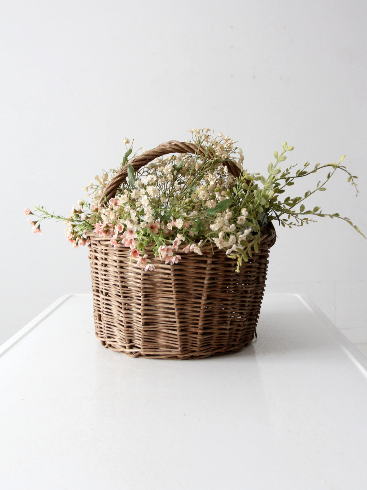 vintage wicker basket