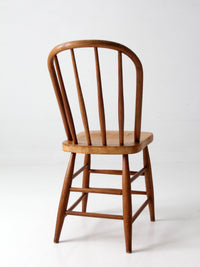 antique Windsor bow back side chair