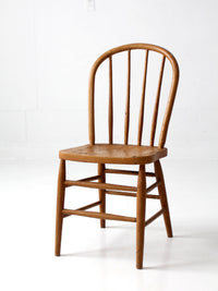 antique Windsor bow back farmhouse chair