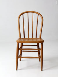 antique Windsor bow back farmhouse chair