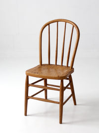 antique Windsor bow back farmhouse chair