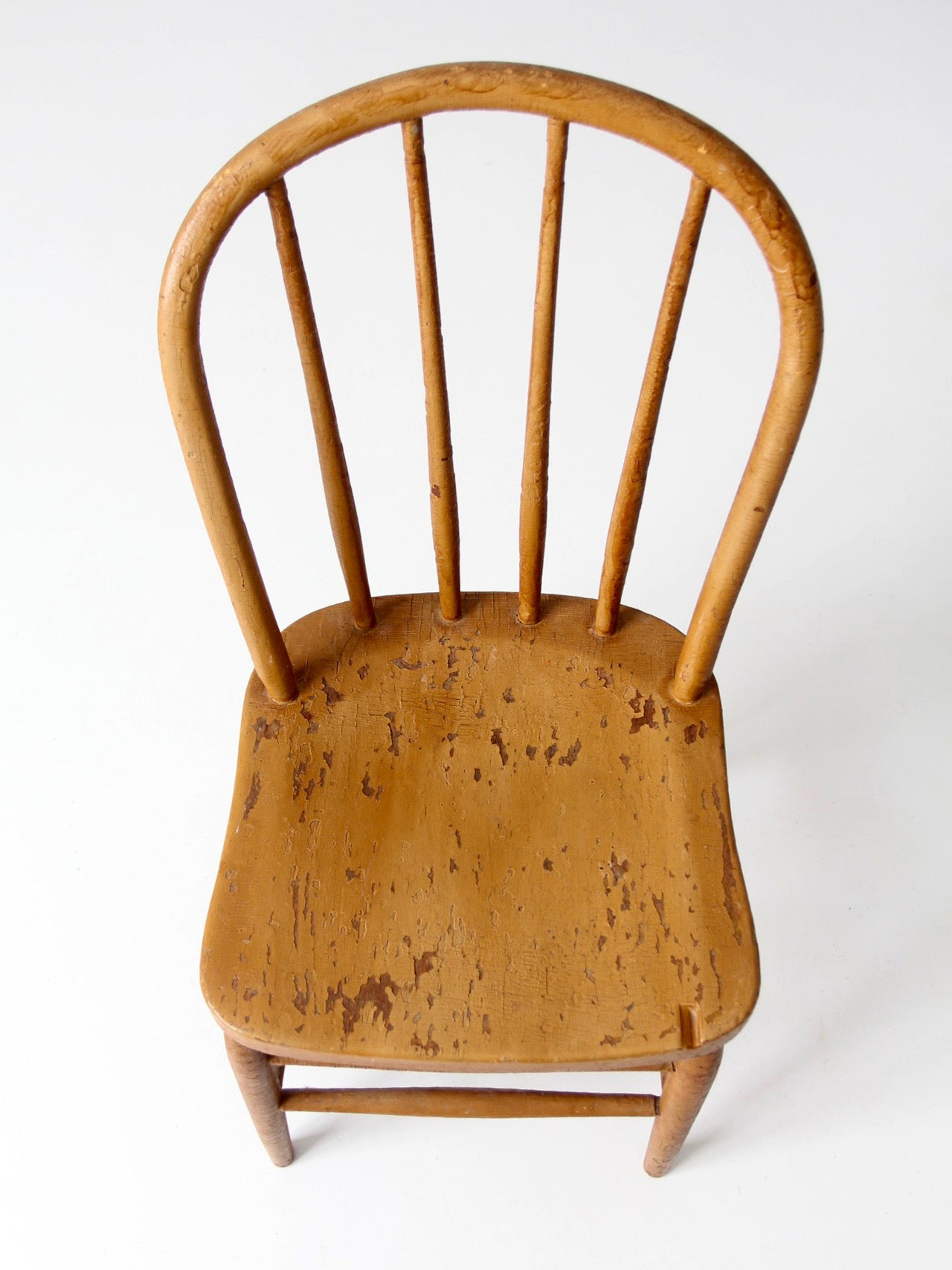 antique Windsor bow back farmhouse chair