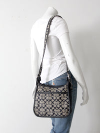 vintage Coach Signature C monogram  crossbody bag