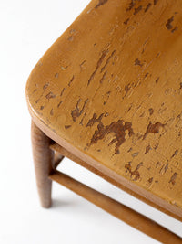 antique Windsor bow back farmhouse chair