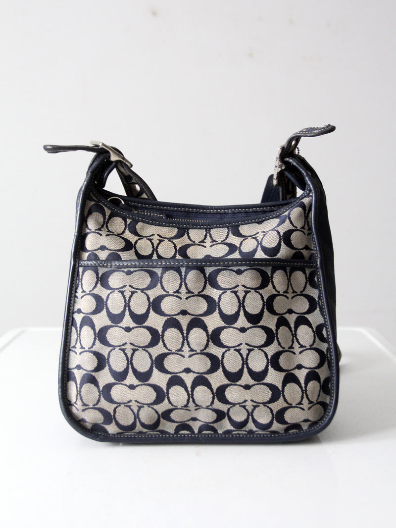 vintage Coach Signature C monogram  crossbody bag