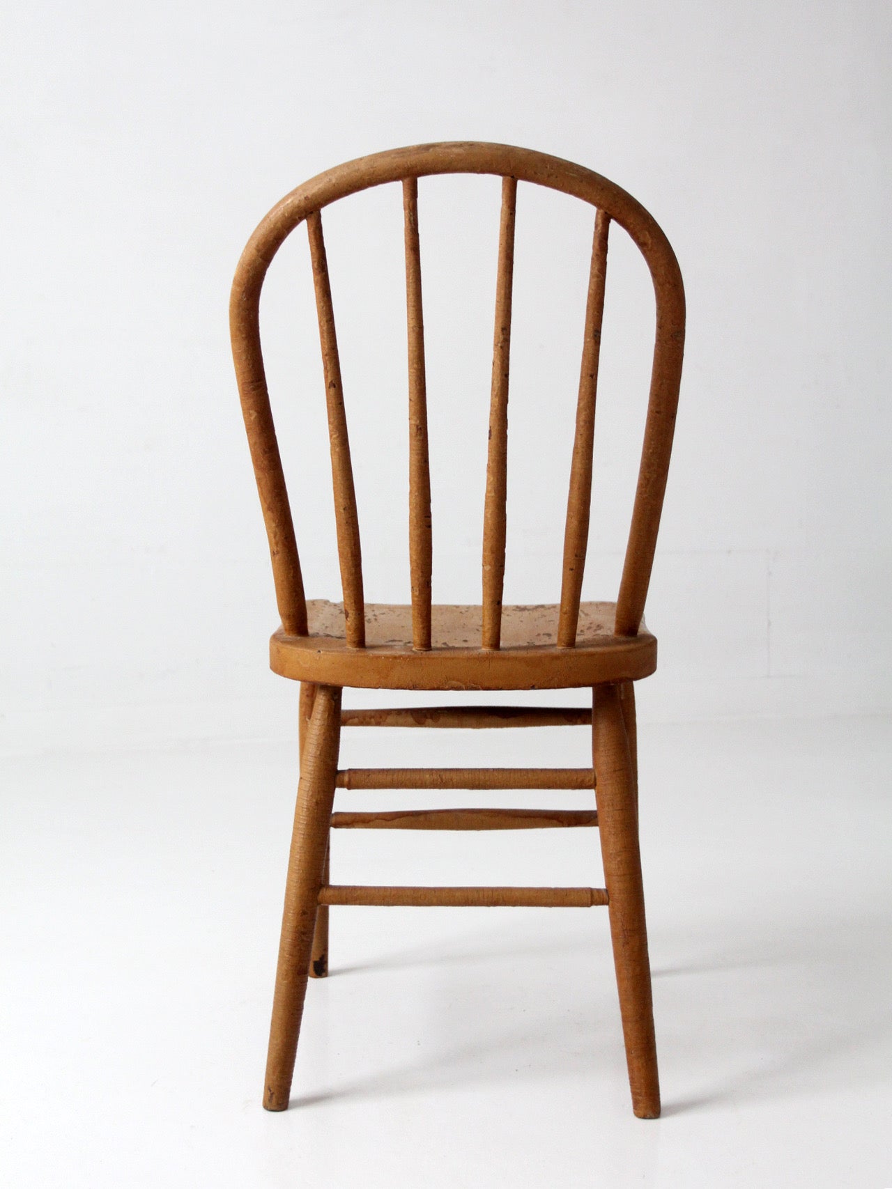 antique Windsor bow back farmhouse chair