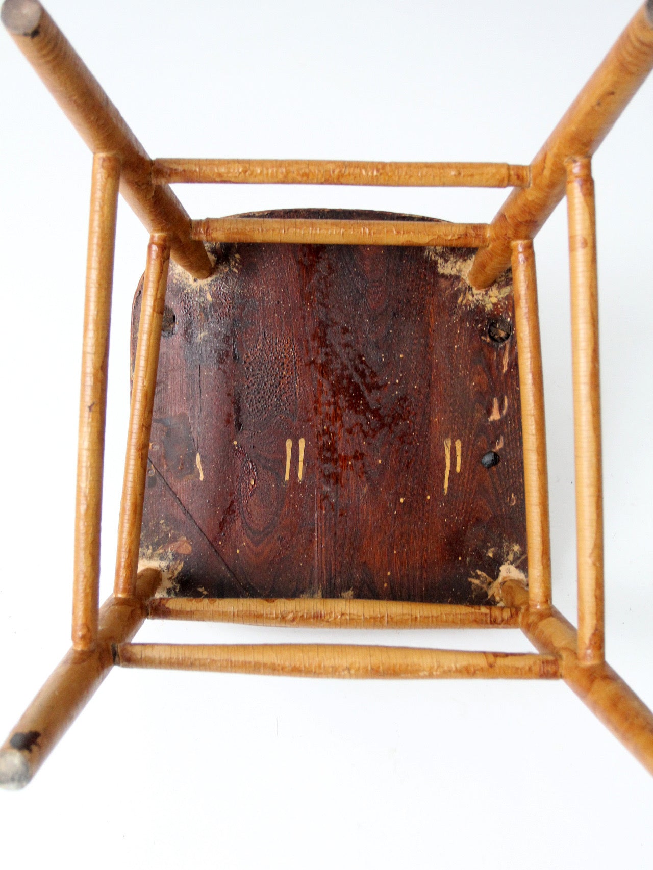antique Windsor bow back farmhouse chair