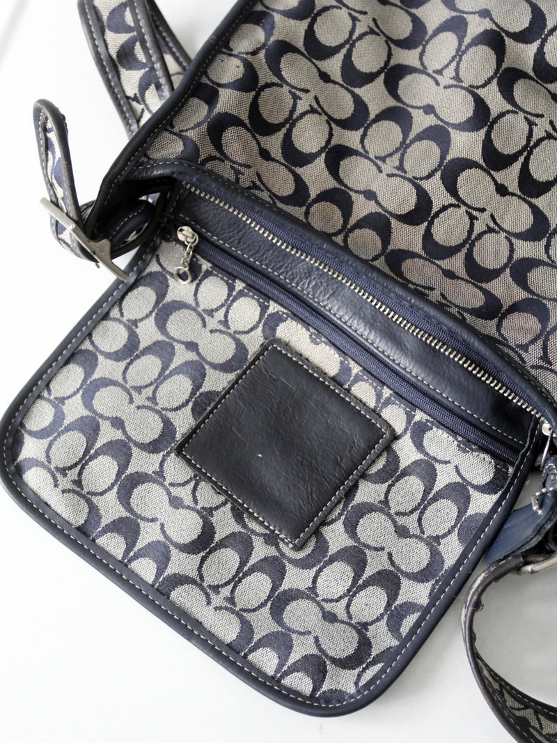 vintage Coach Signature C monogram  crossbody bag