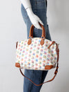 vintage Dooney & Bourke rainbow DB 1975 satchel bag