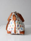 vintage Dooney & Bourke rainbow DB 1975 satchel bag