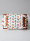 vintage Dooney & Bourke rainbow DB 1975 satchel bag