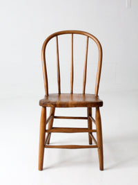 vintage Windsor style spindle back chair