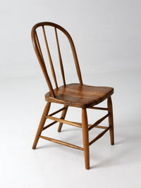 vintage Windsor style spindle back chair