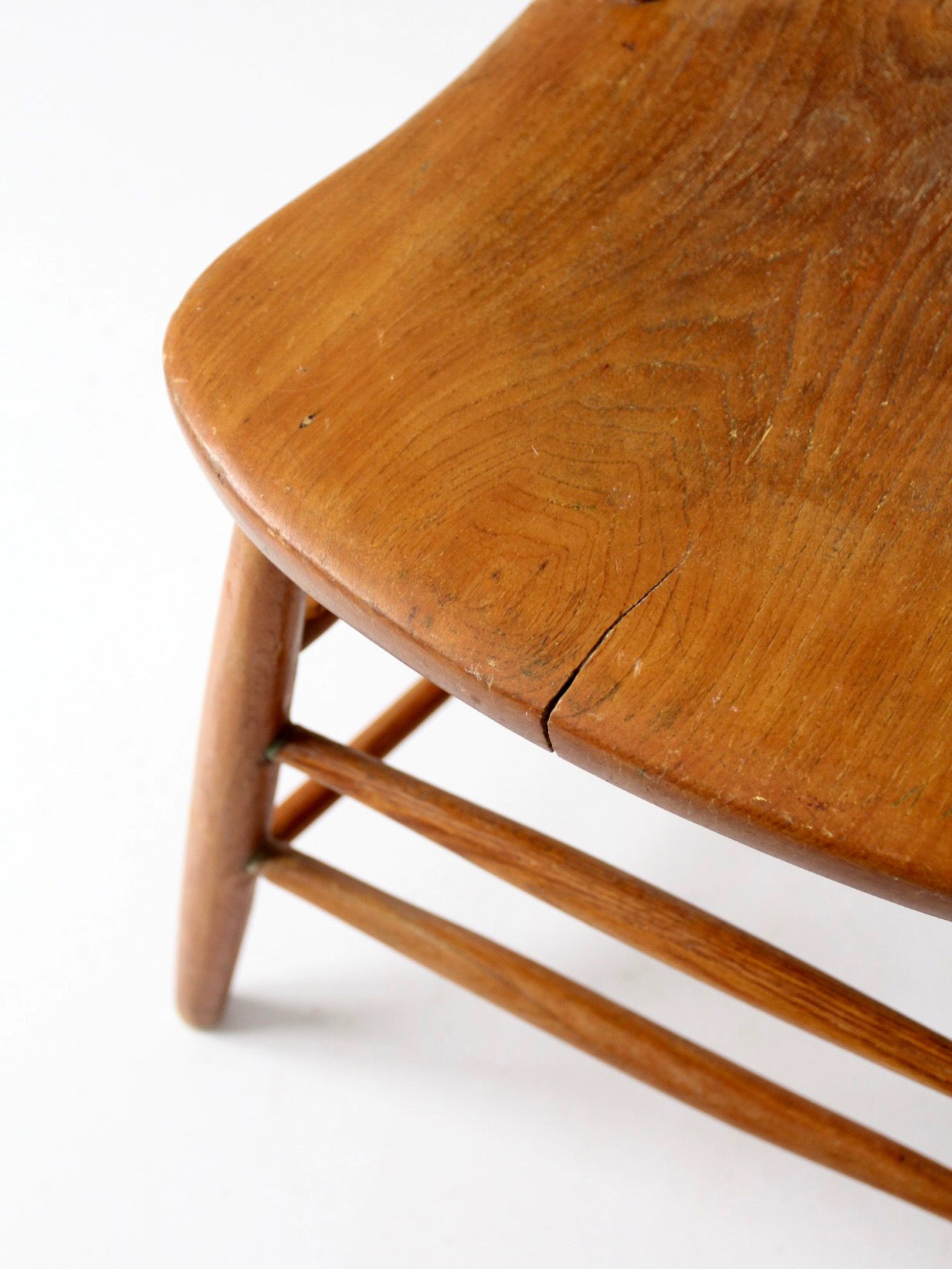 vintage Windsor farmhouse dining chair