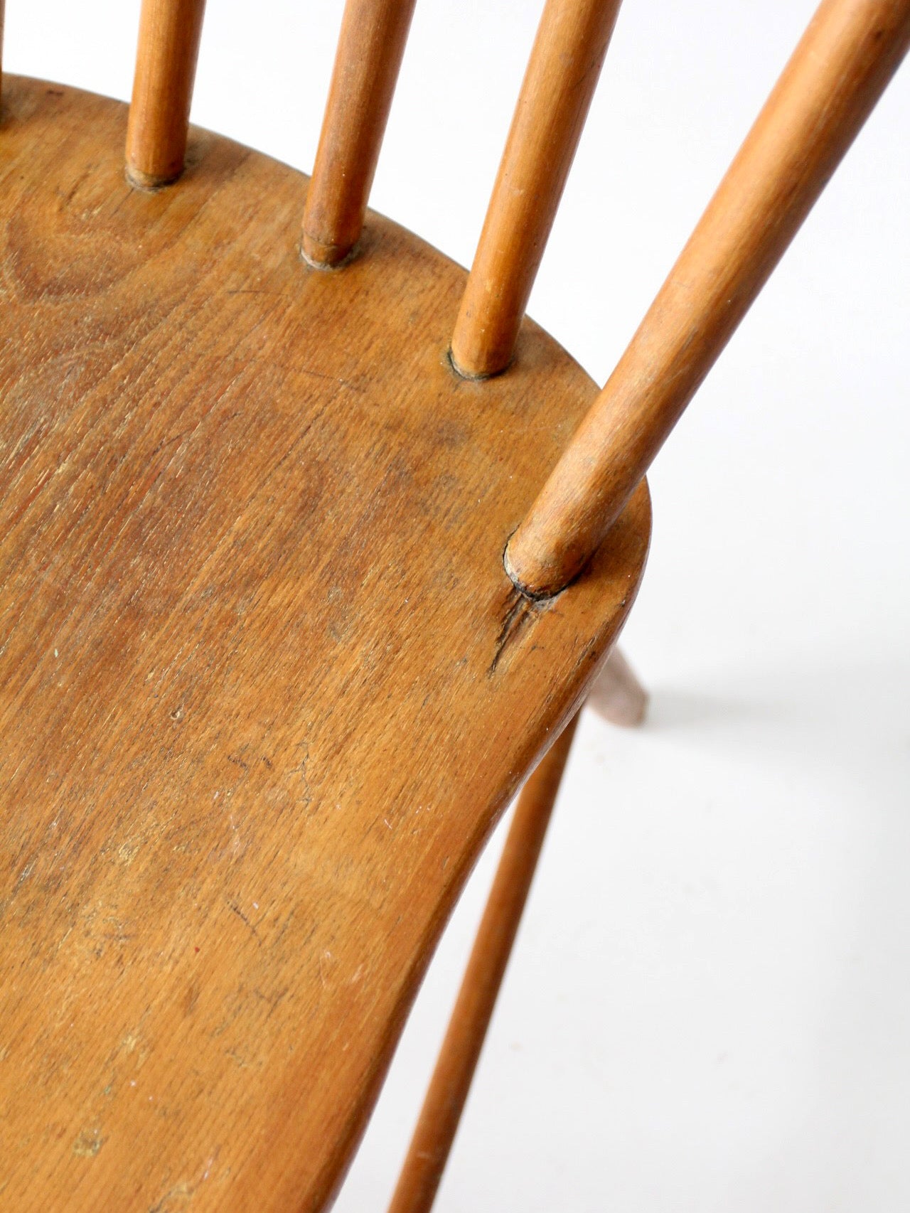 vintage Windsor farmhouse dining chair