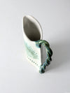 vintage free form studio pottery pitcher
