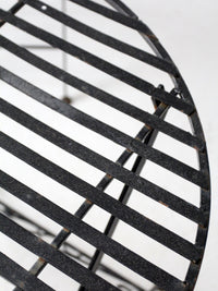 mid-century French bistro folding patio set