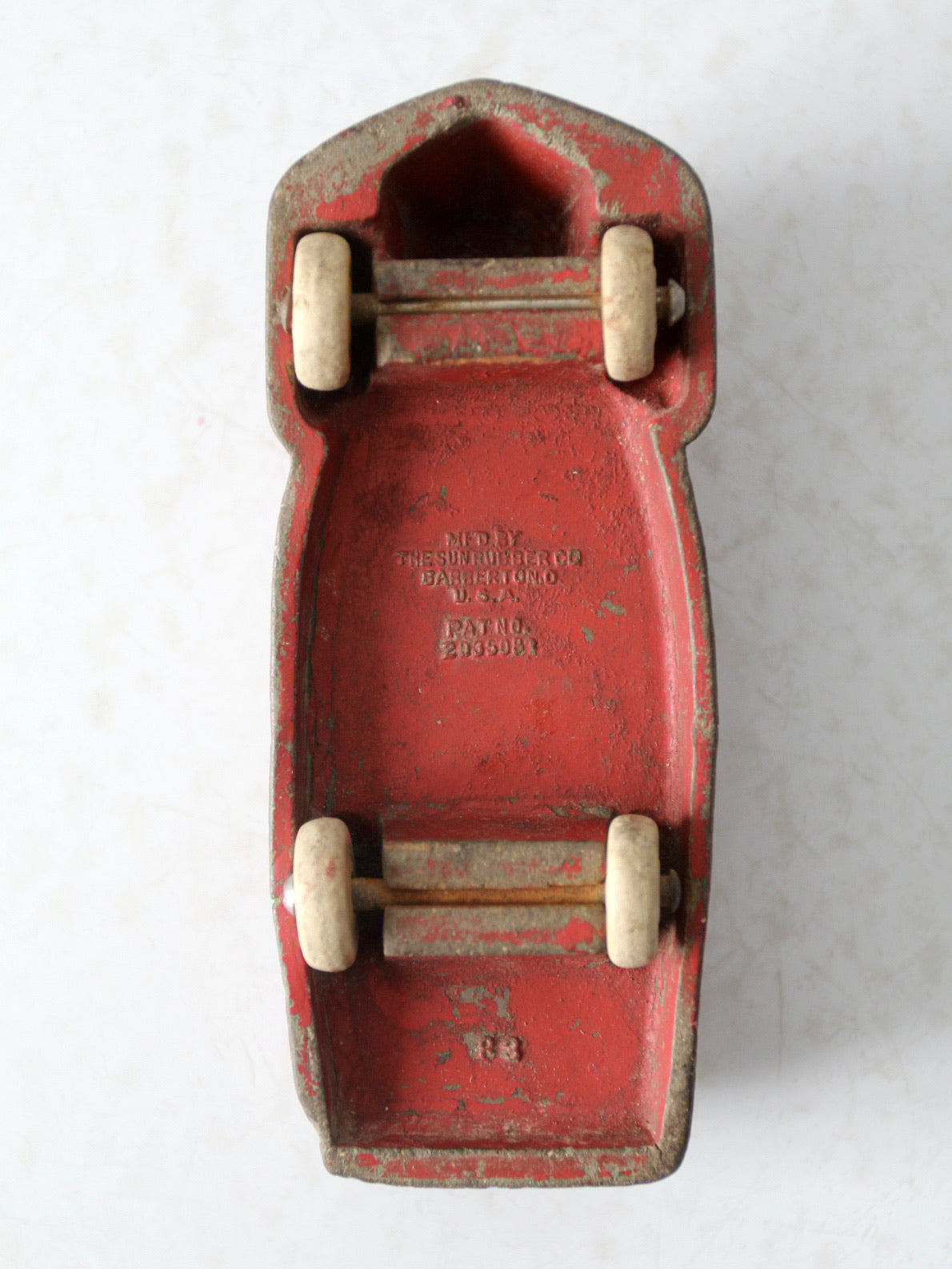 vintage 1930's Sun Rubber toy truck