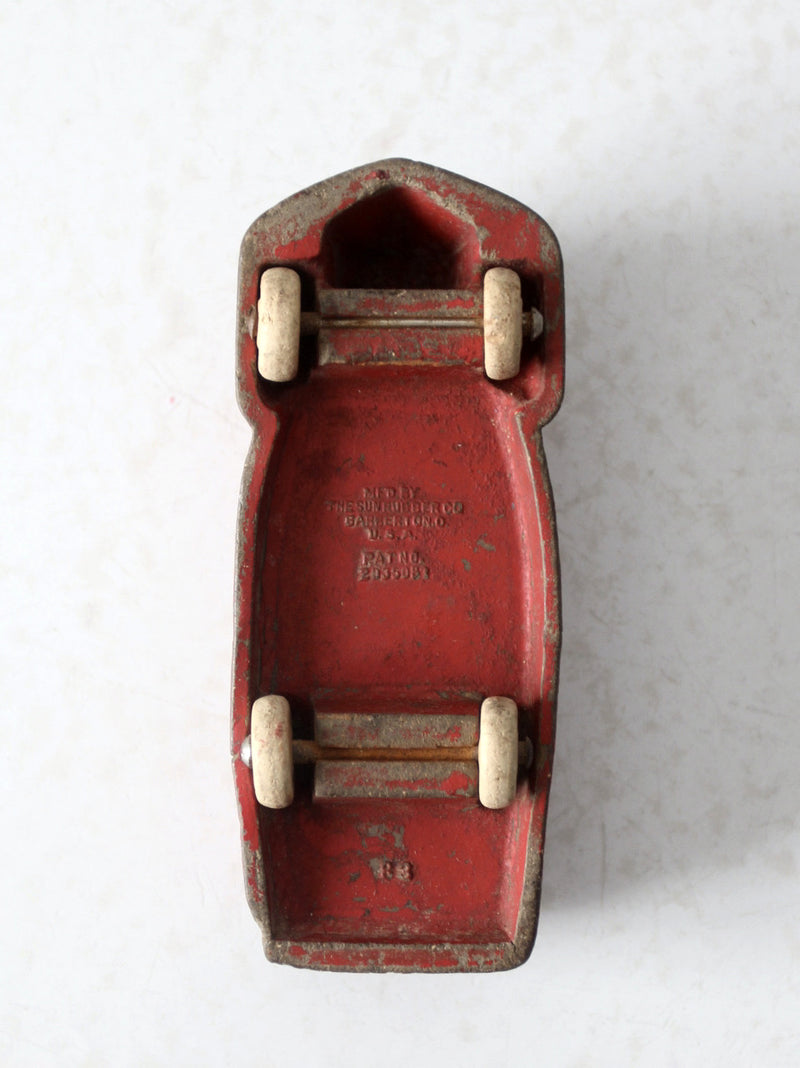 vintage 1930's Sun Rubber toy truck