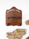 vintage baseball display set